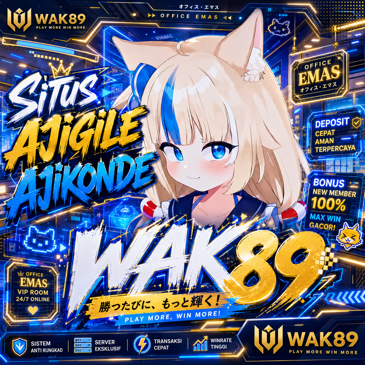 WAK89 Front Black 